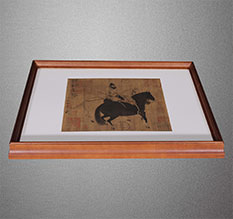 淮滨书画装裱配框服务案例